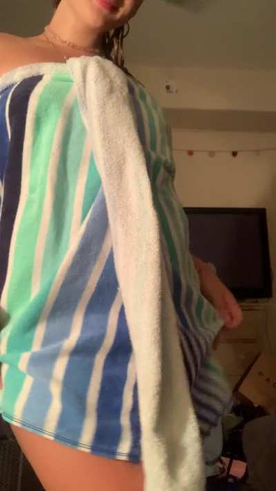 I’m quite literally soaking right now, want a taste?