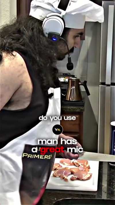 man has a great mic