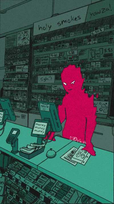 Just another work day [@dslash_art]