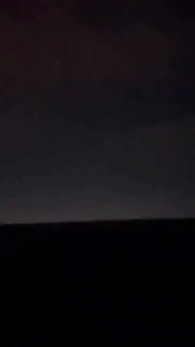 Missiles being launched from Russian territory toward Ukraine, 02/24/2022