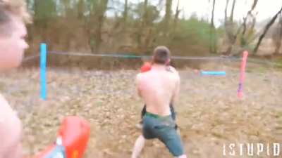 Four-way boxing match