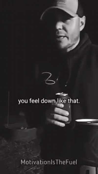 I’m proud of you
