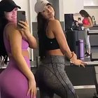 Mirror w/ friend.