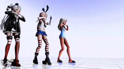 Fleet Girls - [A]ddiction [MMD] 