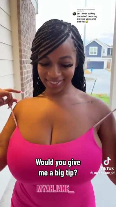DoorDash delivery I need a big tip 
