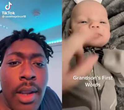 Aww, I wonder what his first wor- 💀