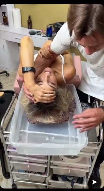 To dye your hair…