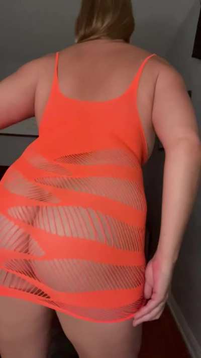 Lifting up my dress for you