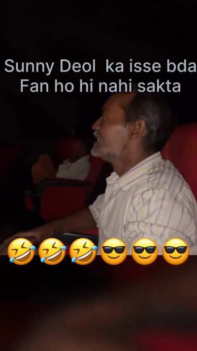 Theater response of gadar 2 from Bihar