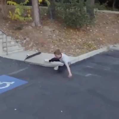 The absolute pain he endured for this.