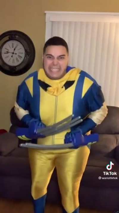 Insane Wolverine cosplay