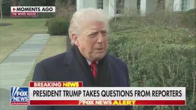 President Trump 8 Days Ago: 