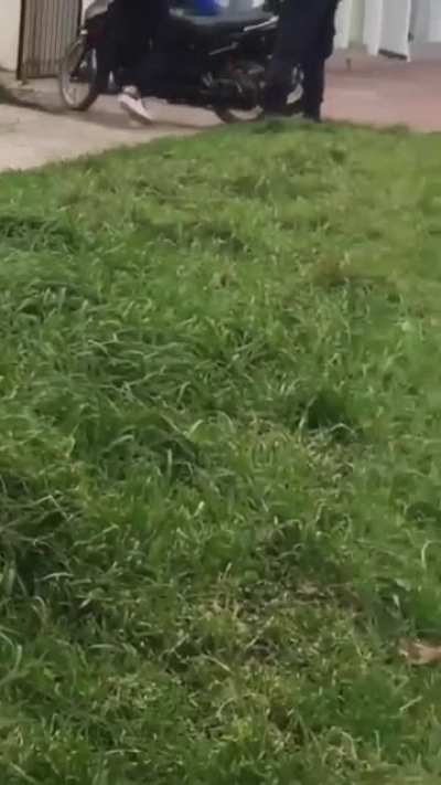 Turro llorando por la incautación de una moto sin papeles