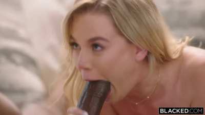Goddess Blake Blossom Monster Cock Blowjob!