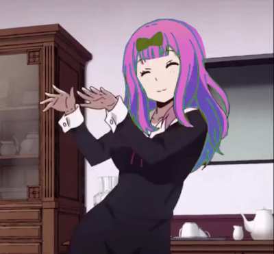 Chika Dance Rainbow (Reupload. This is OC content, check out r/Rainbow_Waifus for more!)