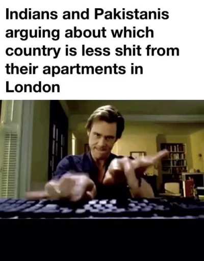 Indian and Pakistani Diaspora = ultimate cringe