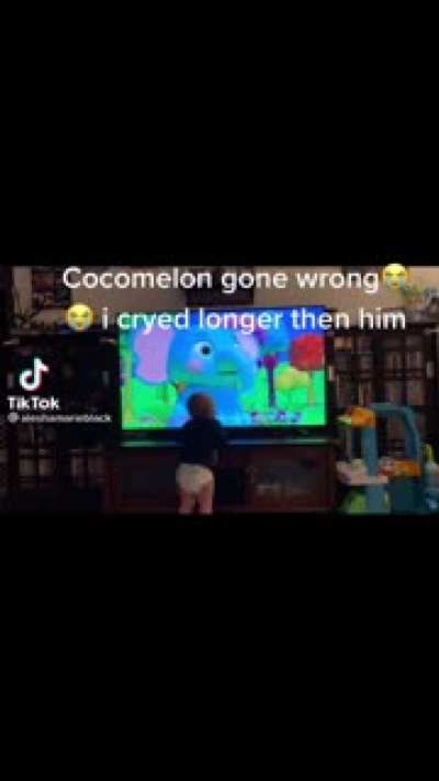 Baby loves Cocomelon a bit too much