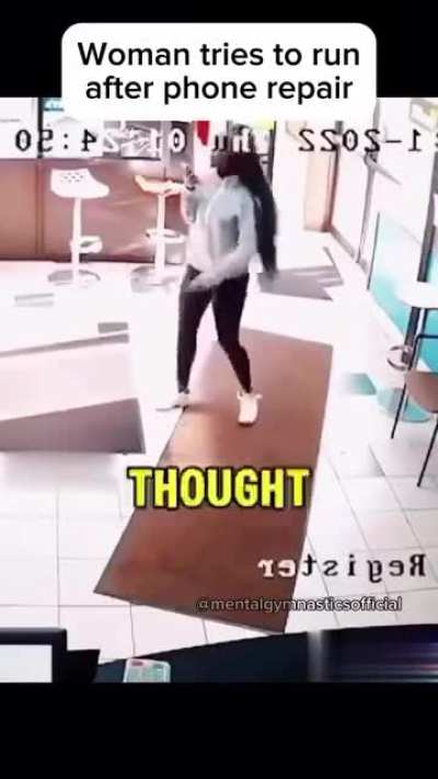 Zero shame woman