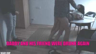It was past 2 am and she could feel Daddy's cum running down the inside of her thigh.