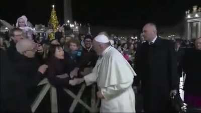 Just a typical day for Pope Francis