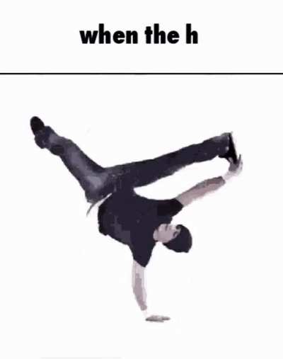 when the h