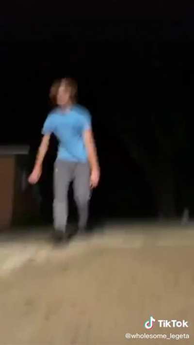 A guy making tik toks