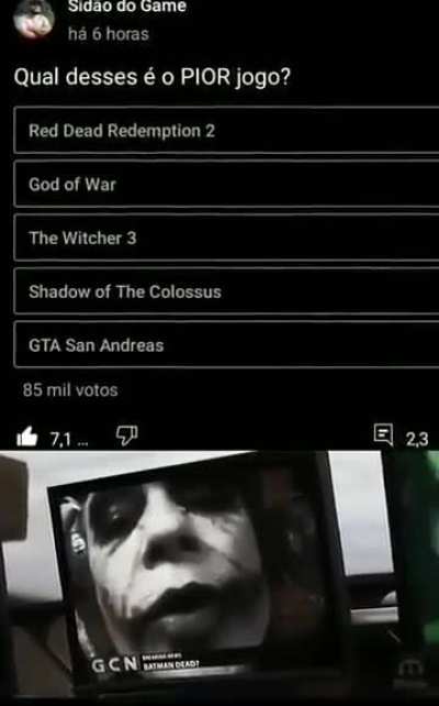 que os jogos comecem