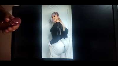 Big Booty Blonde Made Me Cum Twice 💦🥵🍑