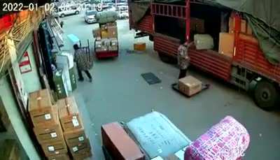 Careful, you don't want your package to dro-