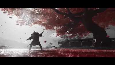 [GIF] Ghost of Tsushima | Falling leaves