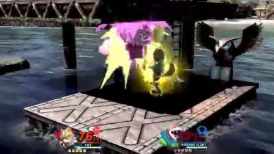 I was playing smash with my brother and then this happened 🤣