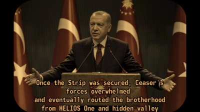 Fallout New Syria Assad's legion Ending evil karma