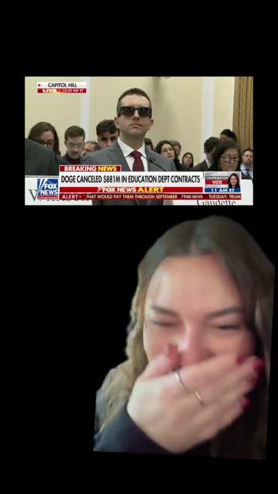 He doesn't see any government waste