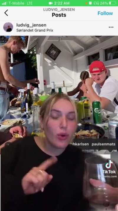 Im amazed at her dedication tbh (fyi, those guys deleted all videos on their account)