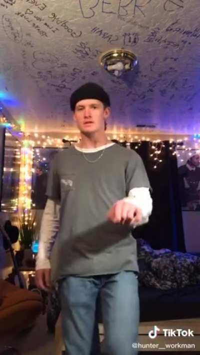 When the Nights beat switch hits and your body melts. Shoutout to hunter_workman for his insane dance skills.