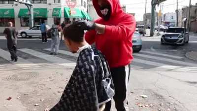 Haircut and a show