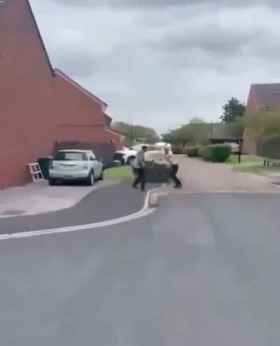 Meanwhile in the UK,a brutal Swordfight to the Death