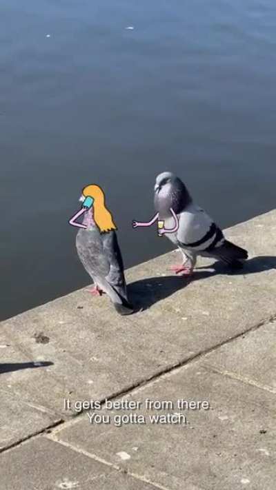 Mating dance by Sam Cotton