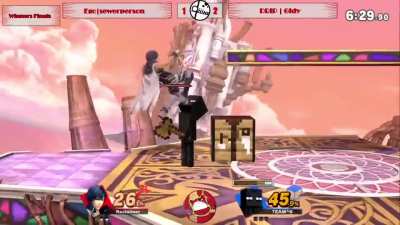 The Chrom Steve matchup in a nutshell