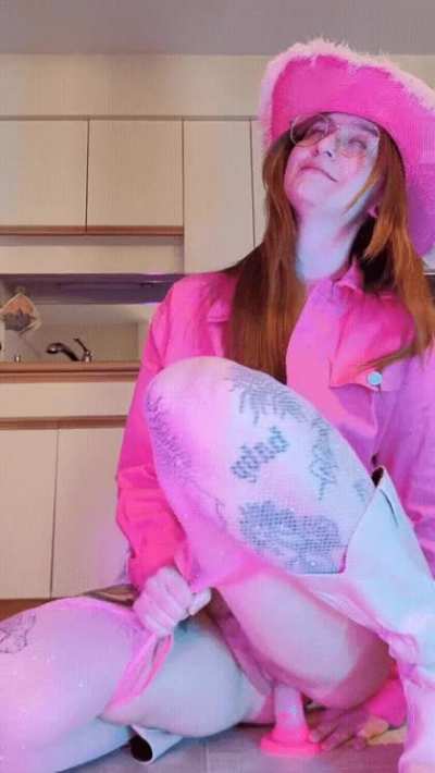 Save a horse and let me ride you [heart dildo by lovehoney]