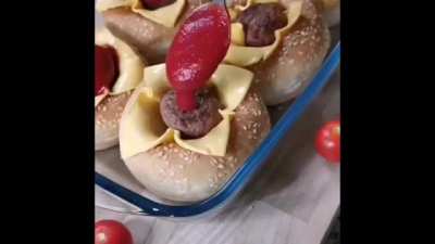 Ever have a burger and think you yourself “too much burger not enough bread”- Well here’s your solution!