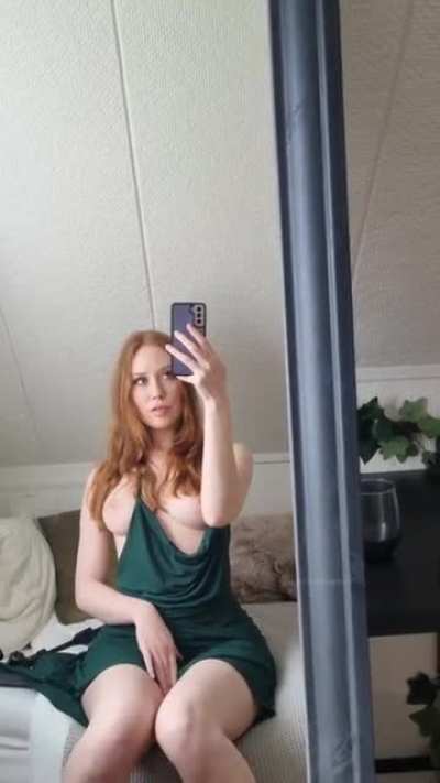 My naughty little green dress ;)