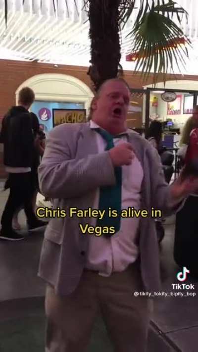 SNL should hire this guy if they ever decide to make a Chris Farley movie.