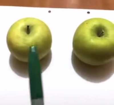 Real Apple vs. Picture Apple