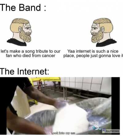 Irony is that the show name is **Dirty things**