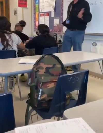 HS Teacher drops N word & other slurs