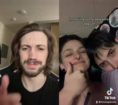 “Poggers seggs…” It wasn’t satire.