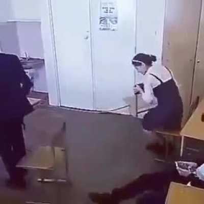 Pranking a kid in class