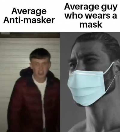 Average mask wearer