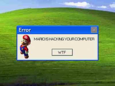 MARIO IS HACKING YOUR PC